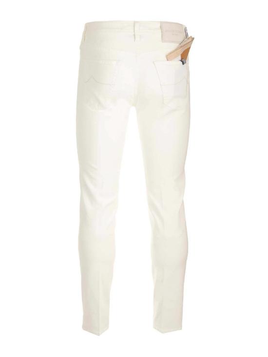  야콥코헨 스트레이트 팬츠 UQE1530S3848751D White - JACOB COHËN