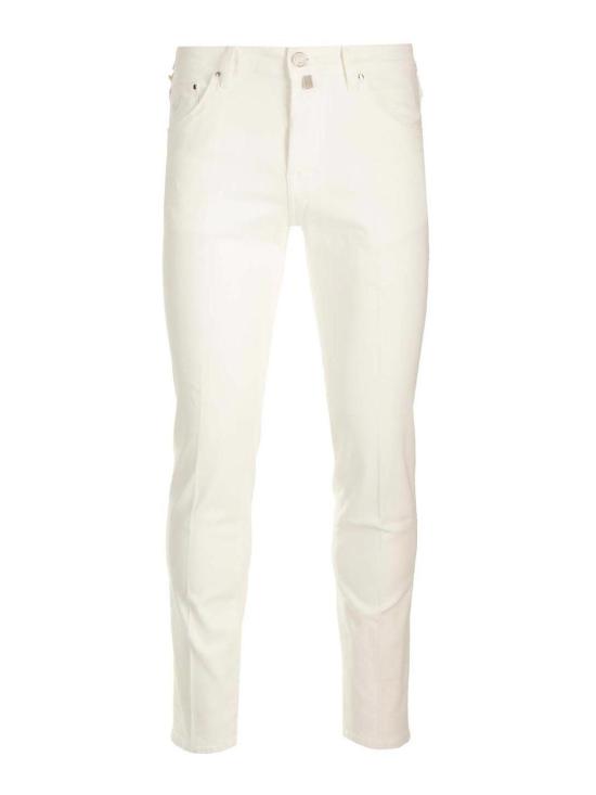  야콥코헨 스트레이트 팬츠 UQE1530S3848751D White