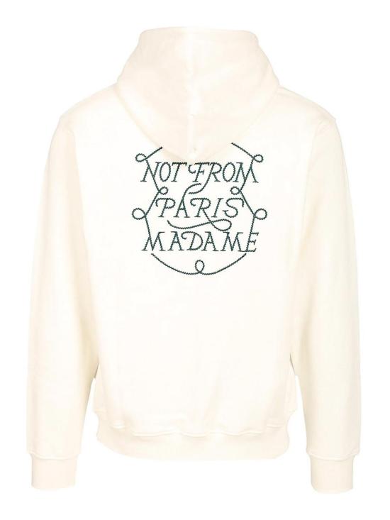 25FW 드롤드무슈 후드 티셔츠 HHO183CO127OW White - DROLE DE MONSIEUR