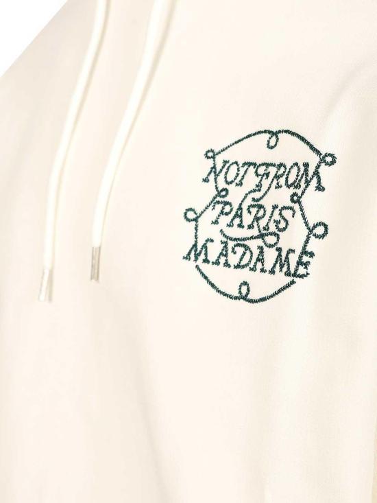 25FW 드롤드무슈 후드 티셔츠 HHO183CO127OW White - DROLE DE MONSIEUR