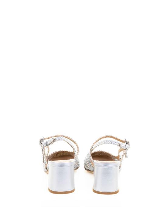 25SS 썅딸 힐/펌프스 2625INTRECCIOSATINARGENTOFONDOT Silver - CHANTAL