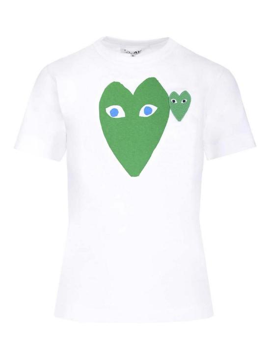  꼼데가르송 반팔 티셔츠 P1T0891WHITE