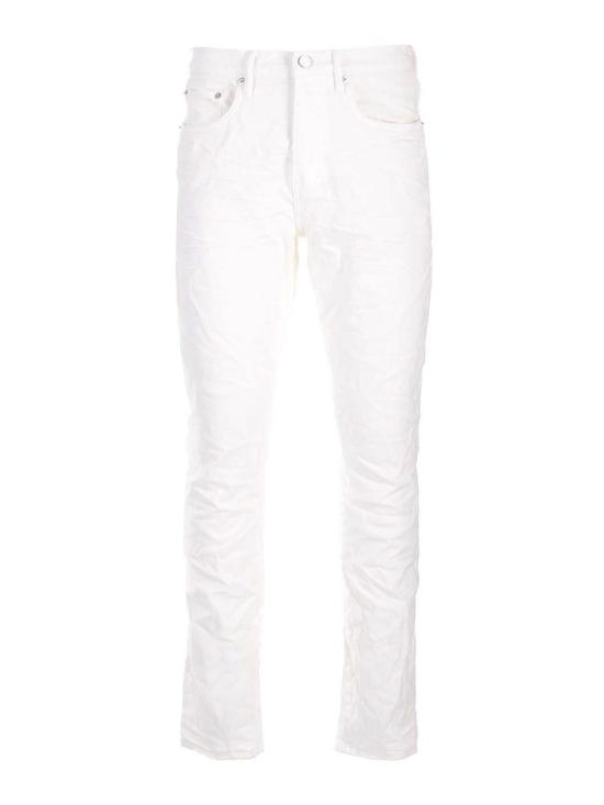  퍼플 브랜드 스트레이트 팬츠 P005SSWH324WHITE