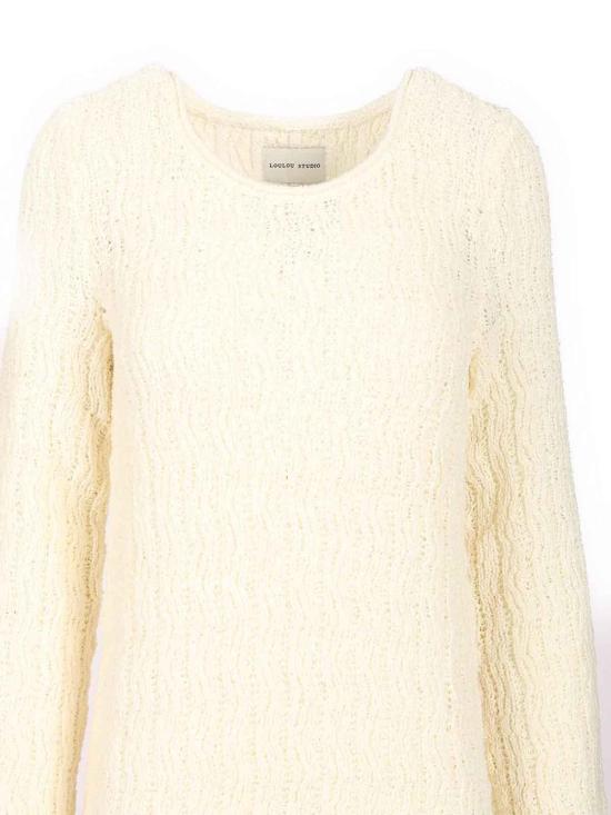  루루 스튜디오 미디 원피스 AISALARICEIVORY White - LOULOU STUDIO