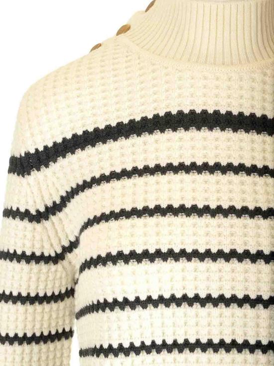  포르테포르테 스웨터 12943F46A0010 White - FORTE FORTE