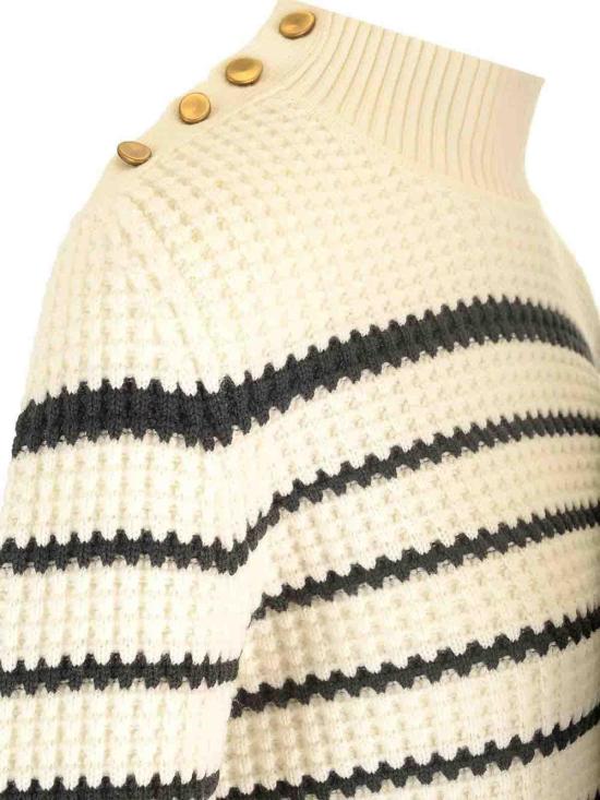  포르테포르테 스웨터 12943F46A0010 White - FORTE FORTE