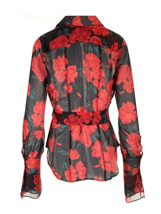 25FW 이큅먼트 셔츠 T0168A0130TRUEBLACKMULTI Red - EQUIPMENT