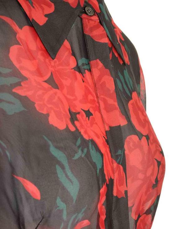 25FW 이큅먼트 셔츠 T0168A0130TRUEBLACKMULTI Red - EQUIPMENT