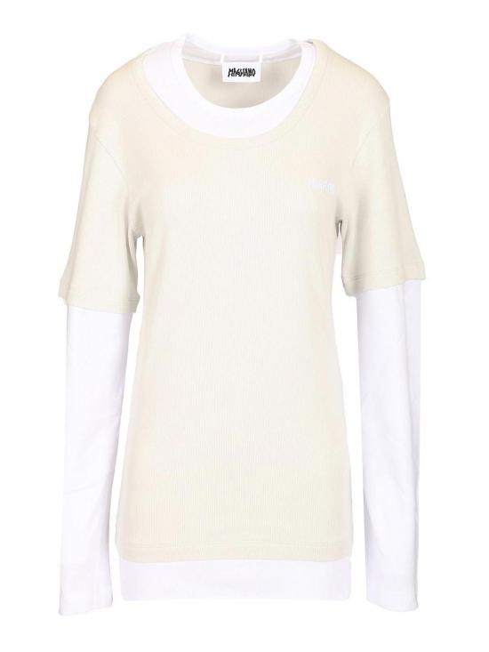 25SS 마리아노 반팔 티셔츠 T58016935LU3551 White