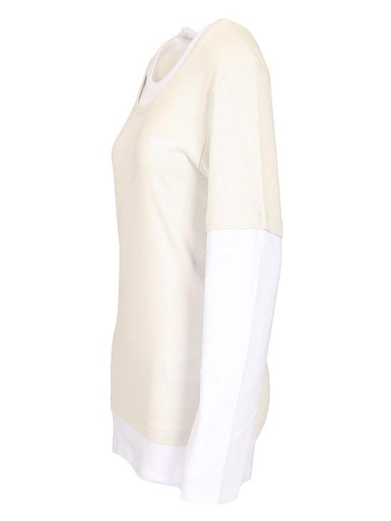 25SS 마리아노 반팔 티셔츠 T58016935LU3551 White - MAGLIANO