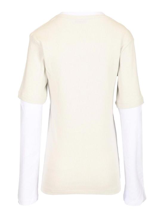 25SS 마리아노 반팔 티셔츠 T58016935LU3551 White - MAGLIANO