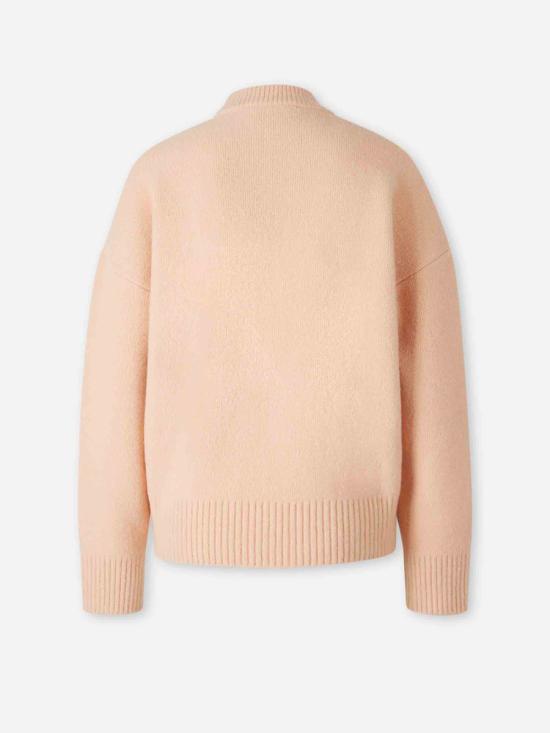 25FW 아미 스웨터 H25UKS836 KN0135 6807H25POWDER OFF WHITE Pink - AMI