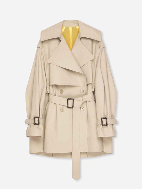 25FW 지방시 트렌치 코트 BW00TC164R 296BEIGE MUSTARD Beige