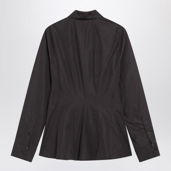 25FW 버버리 슬림핏 코튼 포플린 셔츠 8113598158871 R BURBE B8757 BROWN - BURBERRY