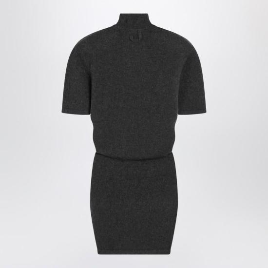 25FW 자크뮈스 숏 원피스 25HDRW00713AK00282 R JACQM 970 GREY - JACQUEMUS