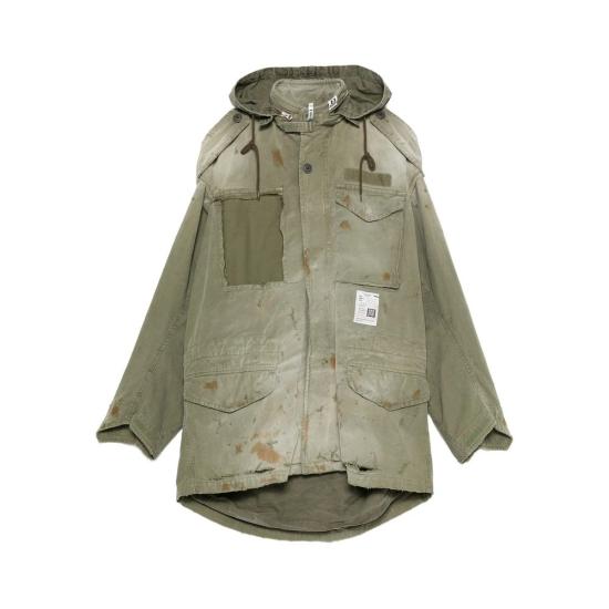 25FW 메종 미하라 야스히로 숏패딩 J15BL171 KHAKI GREEN
