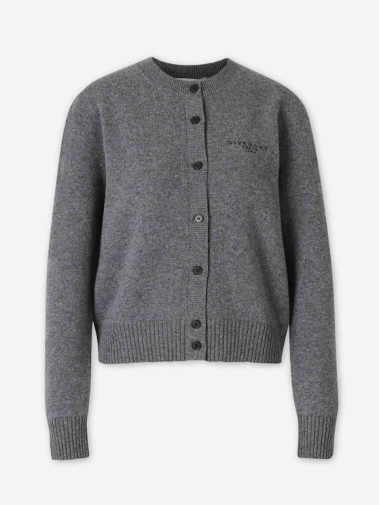 25FW 지방시 가디건 BWK00P4ZSN 033SLATE BLEND GREY