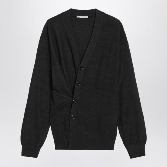 25FW 르메르 릴렉스드 트위스트 가디건 TO1082LK087 R LEMAI BK966 GREY