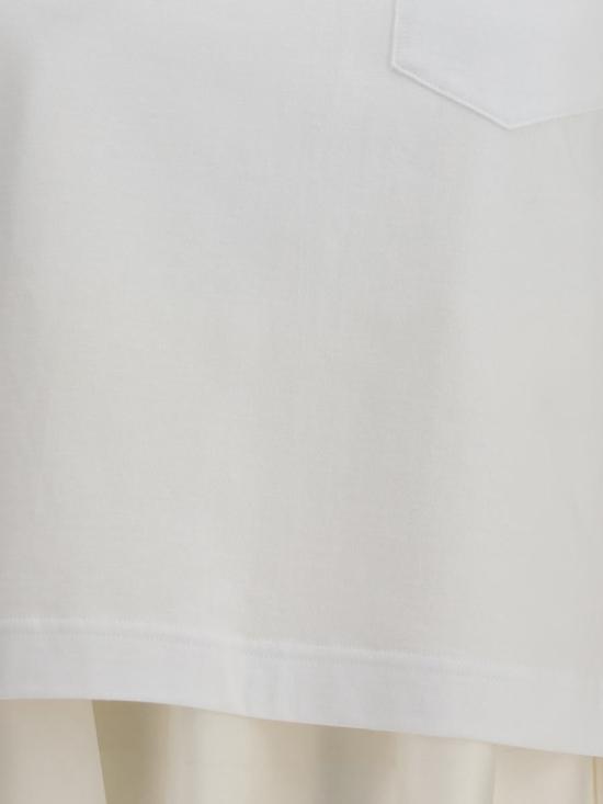 25FW 사카이 반팔 티셔츠 2508181 178 WHITE - SACAI