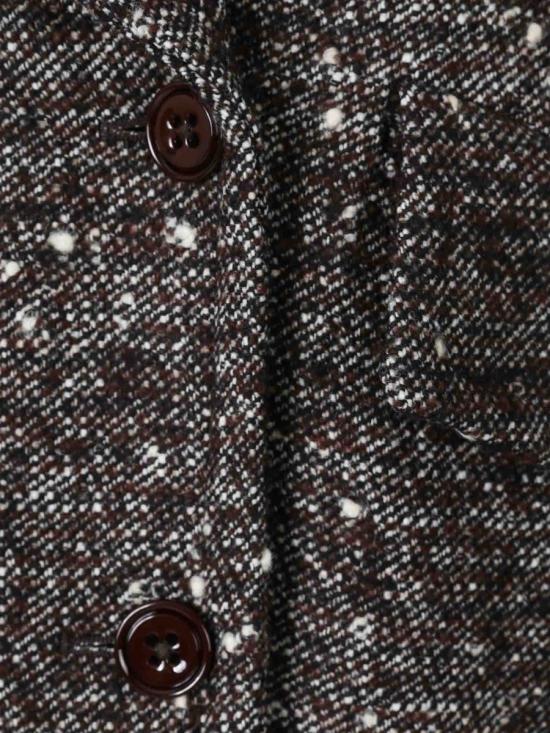 25FW 도로시 슈마허 코트 253 241201 789 chocolate tweed Brown - DOROTHEE SCHUMACHER