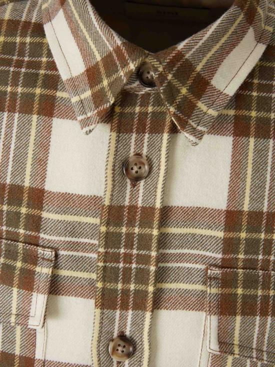 25FW 아미 자켓 H25USH771 WV0094 2186HAZELNUT IVORY LIMEGREEN - AMI