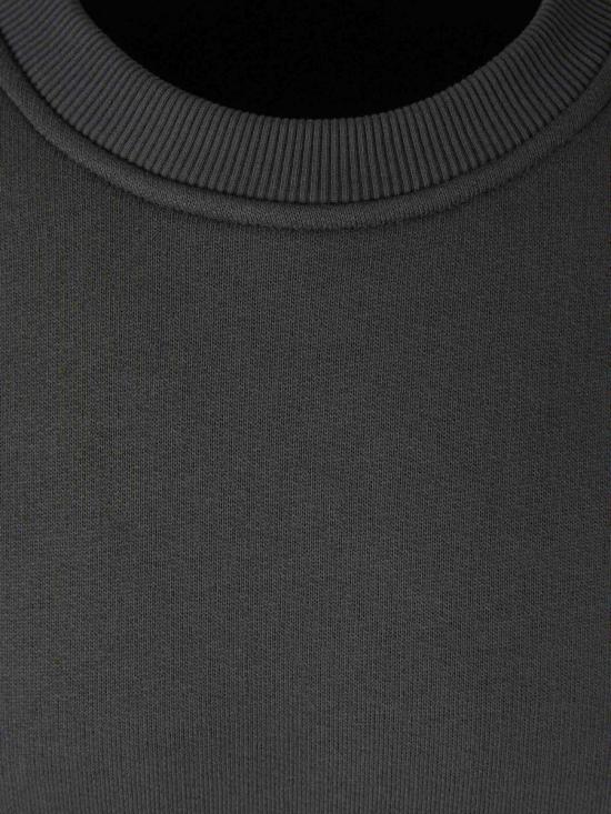 25FW 아미 스웨터 USW755 749 020ANTHRACITE ANTRACITE GREY - AMI