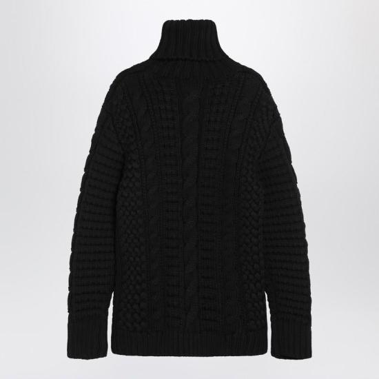 25FW 몽클레어 X 에드워드 에닌풀 터틀넥 9F00002M6727 R MONGE 999 Black - MONCLER X EDWARD ENNINFUL