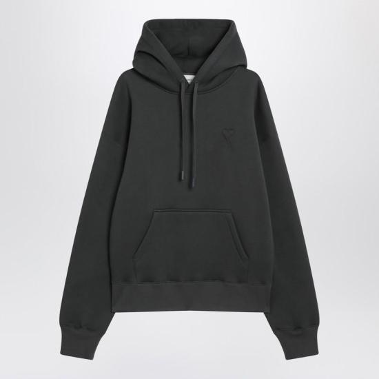 25FW 아미 스웨터 USW756U749 R AMI 020 GREY