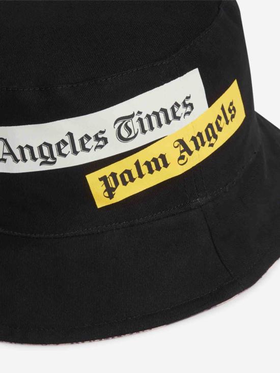 25FW 팜앤젤스 버킷햇 PMLA039F25FAB001 1030BLACK PI PINK - PALM ANGELS