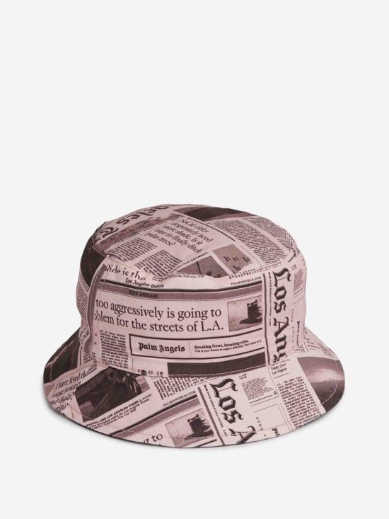 25FW 팜앤젤스 버킷햇 PMLA039F25FAB001 1030BLACK PI PINK - PALM ANGELS