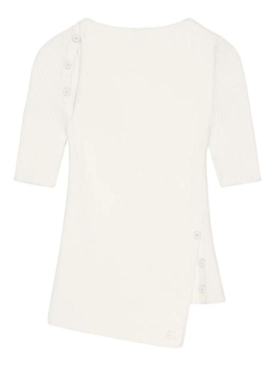 25FW 쿠레쥬 반팔 티셔츠 425MTO467FI0001 0001 WHITE