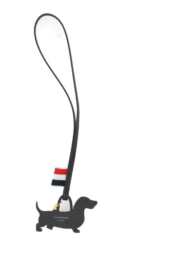 25SS 톰브라운 키링 UAM064A00198001 Black - THOM BROWNE