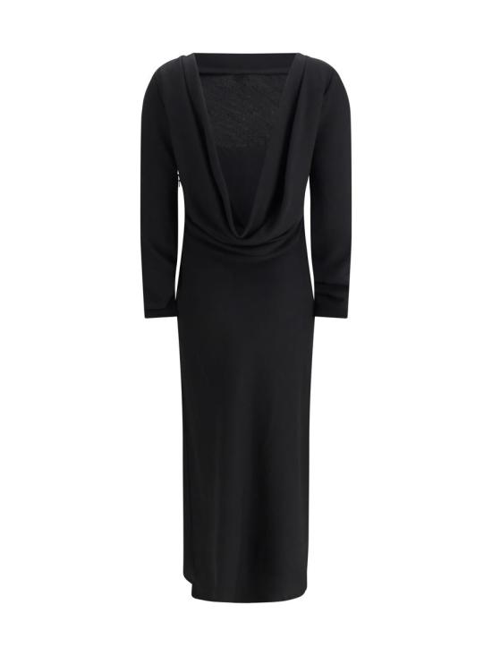 25FW 끄리다 원피스 TUNISI BLACK Black - CRIDA