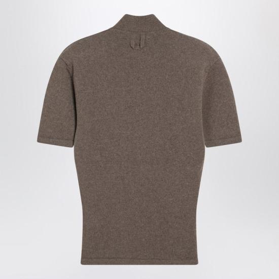 25FW 자크뮈스 스웨터 25HSWW00629AK00282 R JACQM 850 BROWN - JACQUEMUS