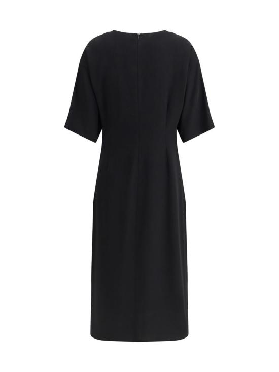 25FW 끄리다 미디 원피스 PRAGA BLACK Black - CRIDA