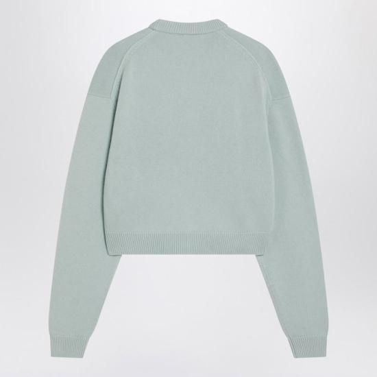 25FW 아크네 스튜디오 가디건 A60625CO R ACNE BI8 GREEN - ACNE STUDIOS