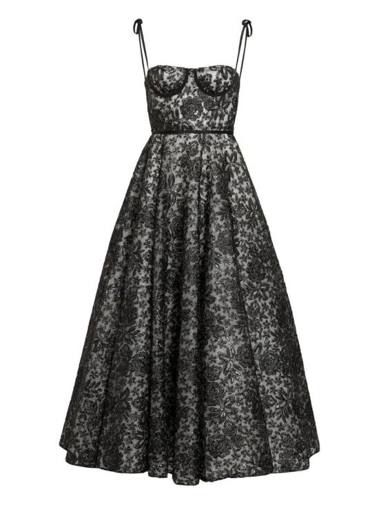 25FW 지암바티스타 발리 롱 원피스 25FWSVTE5C38 84BIS 9999 Black