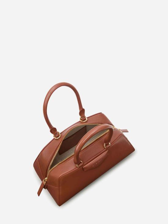 25FW 지방시 안티고나 박스 레더 스몰 이스트 웨스트 백 BB5130B2AQ 235CARAMEL BROWN Brown - GIVENCHY