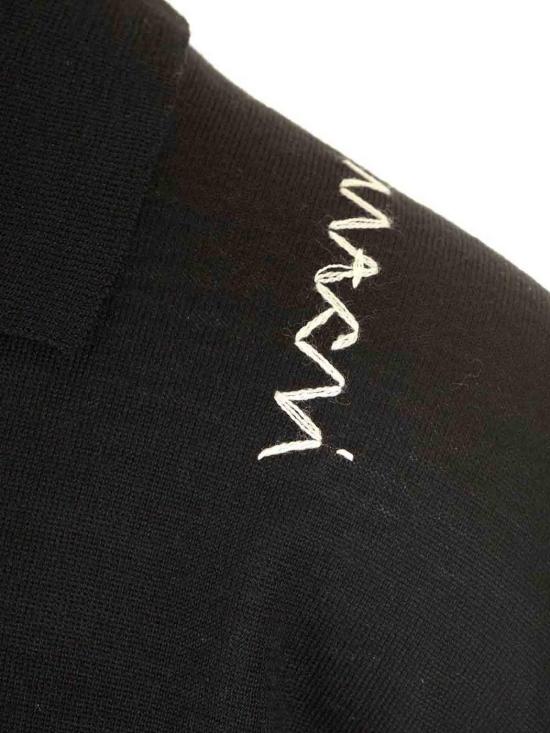 25SS 마르니 폴로 티셔츠 POMD0044E0UFZ62600N99 Black - MARNI