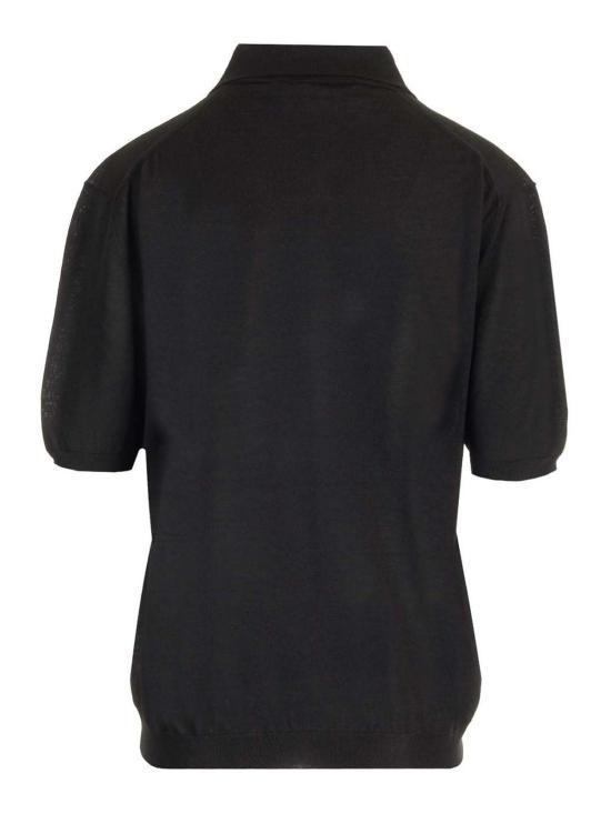 25SS 마르니 폴로 티셔츠 POMD0044E0UFZ62600N99 Black - MARNI