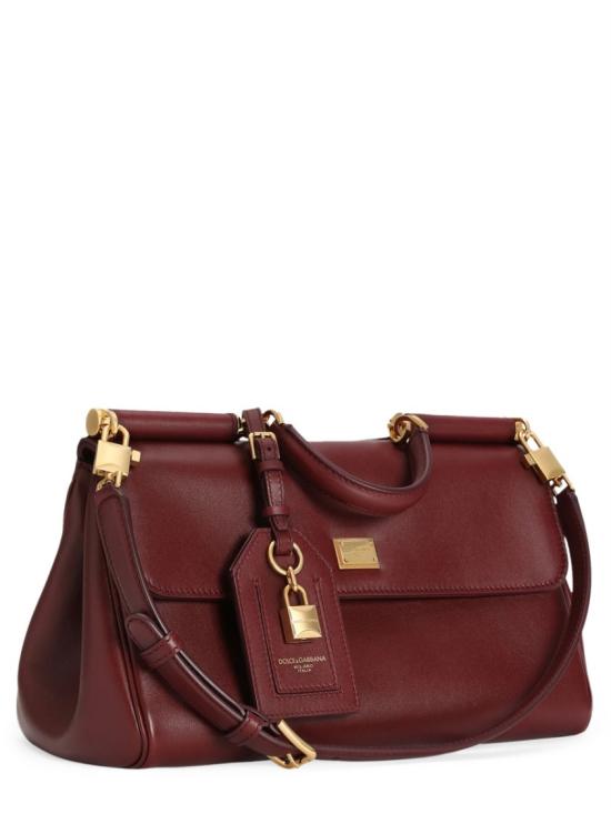  돌체앤가바나 마이 시실리 핸드백 BB7782 B732180346 Burgundy - DOLCE & GABBANA