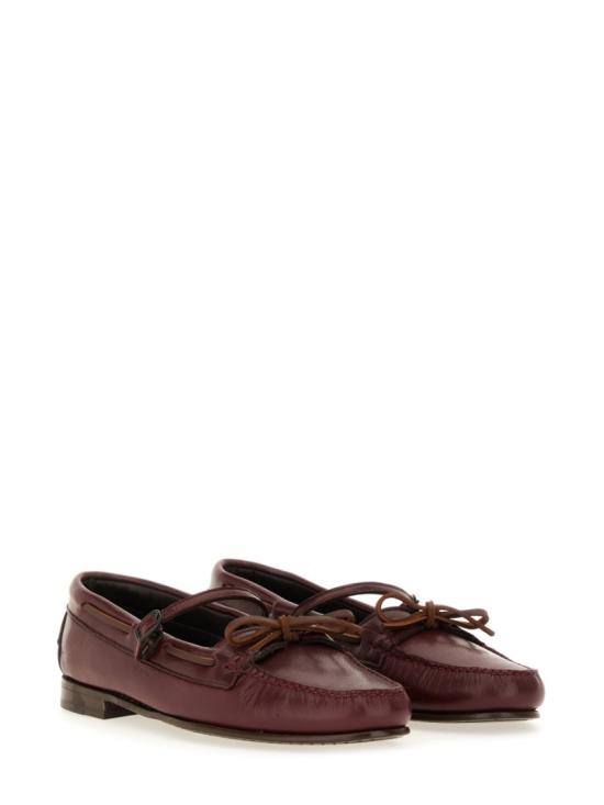 25FW 헤레우 플랫 슈즈 LOSSWFA25007 7 BURGUNDY Burgundy - HEREU
