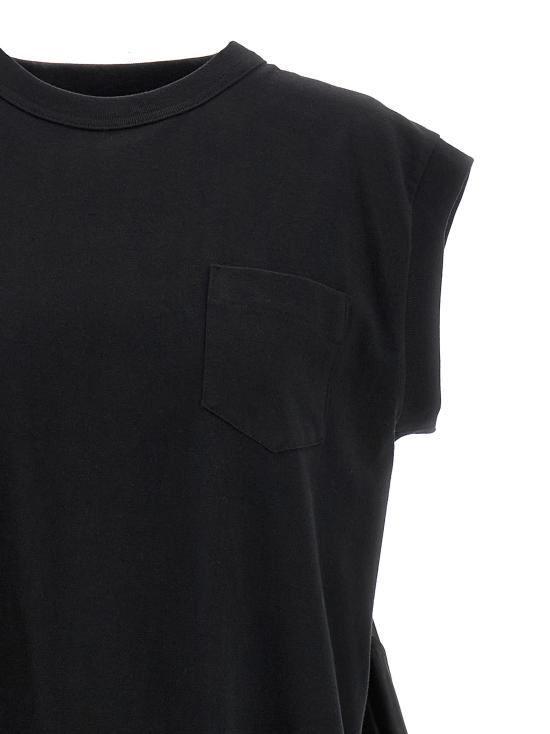 25SS 사카이 숏 원피스 2507914001 Black - SACAI