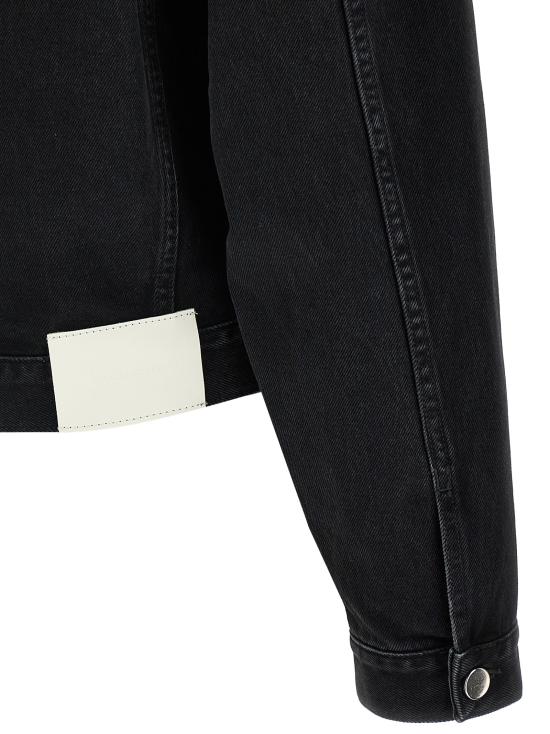 26FW 루루 드 세종 데님 자켓 DAVEWASHED GREY Black - LOULOU DE SAISON