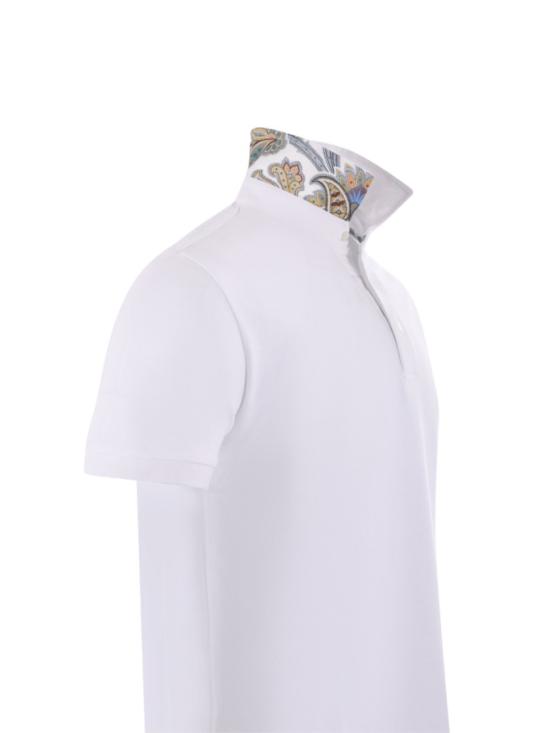 25SS 에트로 폴로 티셔츠 MRMD0006 White - ETRO