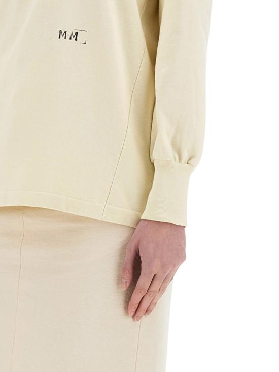  마르지엘라 폴로 티셔츠 S51GL0056 M20096103 Neutrals - MAISON MARGIELA