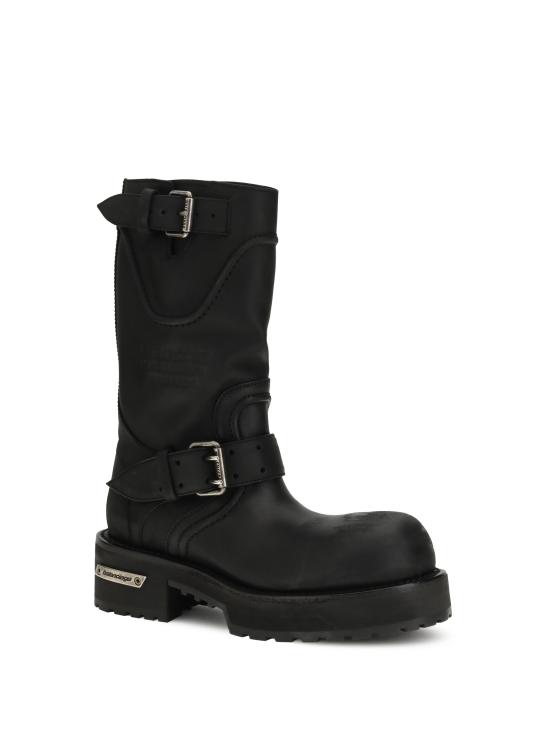 26SS 발렌시아가 VENOM 베놈 미들 부츠 833585WCAL1 1080 BLACK - BALENCIAGA