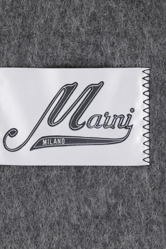 25FW 마르니 터콰이즈 알파카 스카프 SCMC0059Y0 UTW918 097 Grey - MARNI