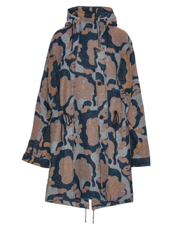  헨릭 빕스코브 자켓 Henrik Vibskov 윙 파카 고트 네이비 - HENRIK VIBSKOV