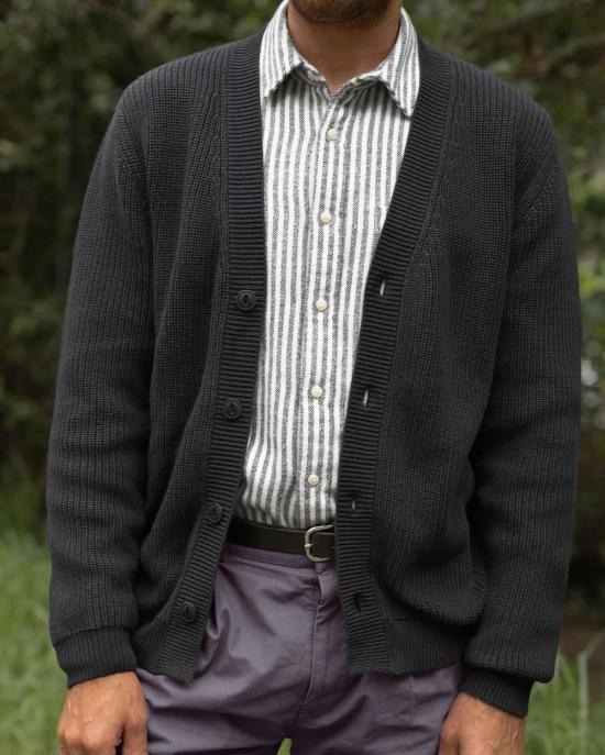  알렉스 크레인 가디건 잉크 베이 카디건 - ALEX CRANE